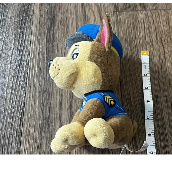 "Paw Patrol" CHASE Plush 6" Stuffed Police Officer Pup - Picture 6 of 6